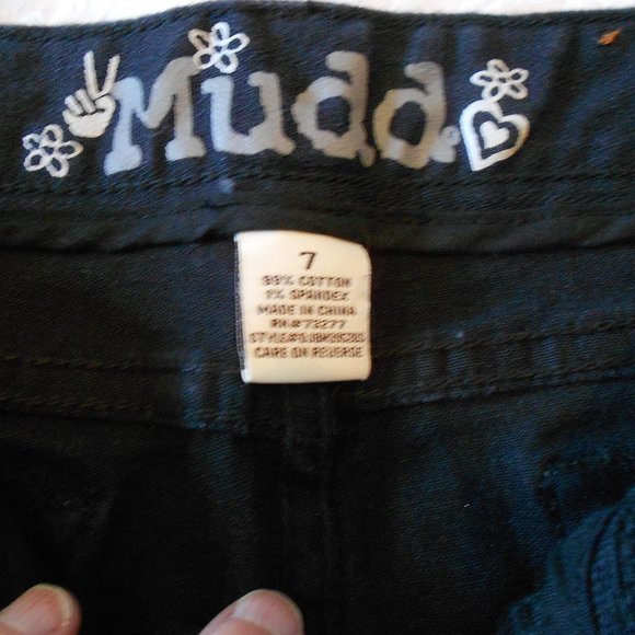 Mudd Denim - Black Mudd skinny jeans, size 7